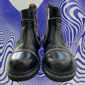 Rare Doc Martens Made in England with Zipper